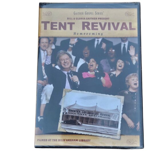 Bill and Gloria Gaither Tent Revival Homecoming DVD Gospel Music Christian - Picture 1 of 8